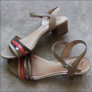 Vials Leather Heeled Sandals